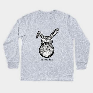 Bunny Tail Kids Long Sleeve T-Shirt